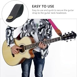 BESTonZON Sangle De Poupée De Guitare Sangle De Cou De Guitare Sangle De Ukulélé Sangles De Guitare Adaptateur De Cravate Sangle De Guitare Basse Support De Sangle De Guitare Électrique - Les Beatles, Paul McCartney, John Lennon, RIngo Starr, George Harrison BESTonZON Sangle De Poupée De Guitare Sangle De Cou De Guitare Sangle De Ukulélé Sangles De Guitare Adaptateur De Cravate Sangle De Guitare Basse Support De Sangle De Guitare Électrique – Image 7