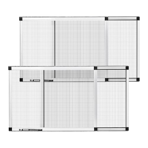 VEVOR Adjustable Window Screen, 15" H x 21" - 40"