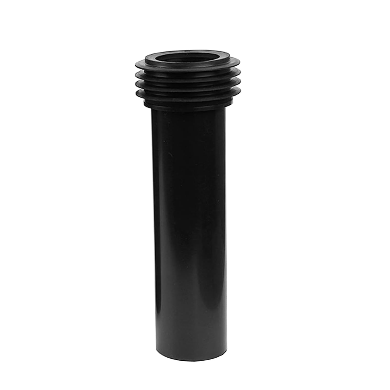 Set di collegamento per WC, tubo di scarico da 185 mm, materiale ABS e PP, connettore union, adatto per WC a parete