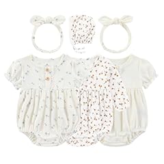 Light Beige White Floral Pattern