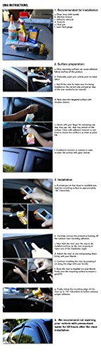 4Pcs Tape-On Window Visor Deflector Rain Guard Replacement For Chevy Silverado Gmc Sierra Extended Cab 99-06 07 Classic #TOP5