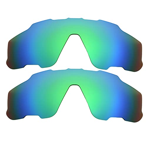 Verres polarisés Oakleys Jawbreaker vert contre fatigue oculaire sport