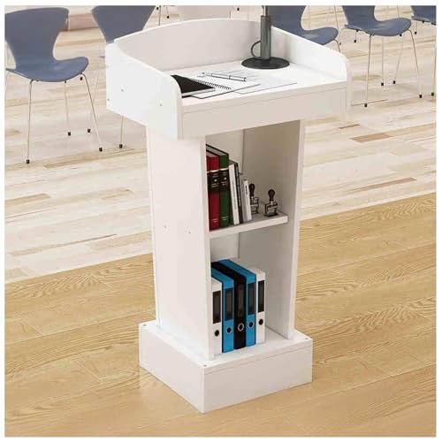 Atril de madera ajustable Genérico B-2 con base robusta para aulas 3