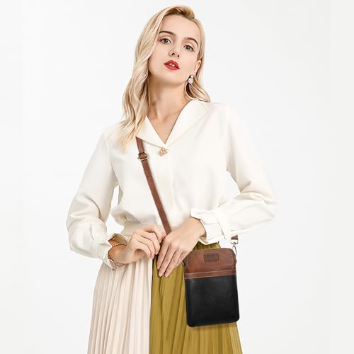 Image of SENDEFN Cell Phone Purses for Women Small Crossbody Bag Shoulder Handbag with Adjustable Strap