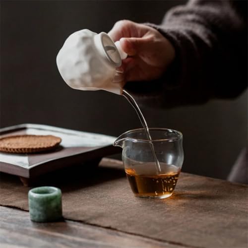 Pichet à thé en verre 150ml avec passoire intégrée pour service - 4