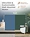 Large Room Indoor Heater - 600W Amaze Maxi Convection Panel Heater w/Wall Mount Kit, Up to 300 sq ft Room - 36”x24” Paintable, Energy Efficient, & Silent for Bathroom, RV or Garage- Amaze Heaters
