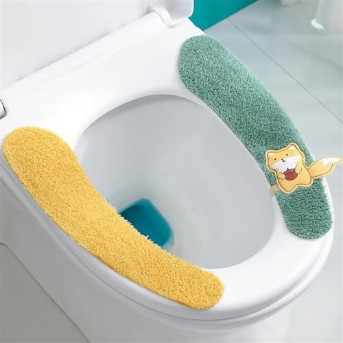 Cojín for inodoro autoadhesivo y funda for inodoro caliente de invierno 4