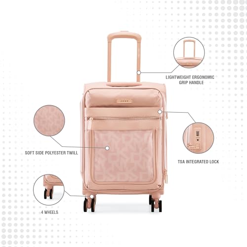 Image of DKNY After Hours Range Red Color 21 inch Cabin Trolley
