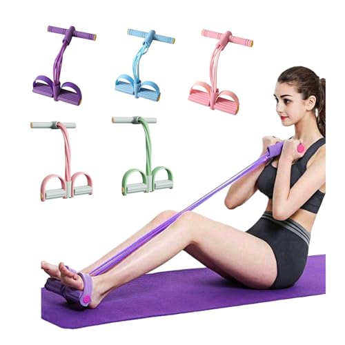 Multifunction Tension Rope 6-Tube Pedal Resistance Band Elastic Pull Yoga Tension Rope
