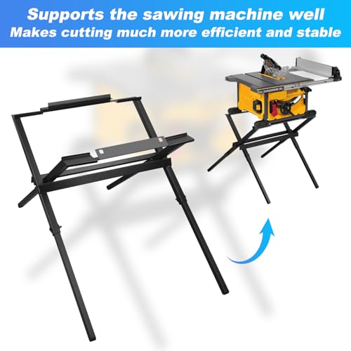 10 Inch Table Saw Stand Fits For DEWALT Table Saw Job Site Compact DW7451 DW7480 DCS7485 DW745