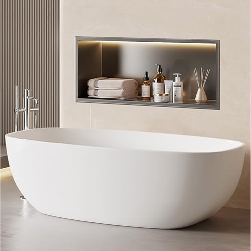 Niche de douche intégrée pour optimiser le rangement des articles de toilette - 2