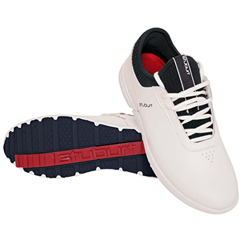 Stuburt Evolution Casual Transpirable Impermeable Comodidad, Zapatos para Lluvia Hombre, White, 45 EU