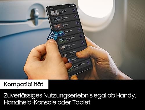 Samsung EVO Select (2021) microSD-Karte + SD-Adapter, 256 GB, Speicherkarte f&uuml;r Smartphone und Tablet, UHS-I U3, Full HD, 130 MB/s Lesen, MB-ME256KA/EU