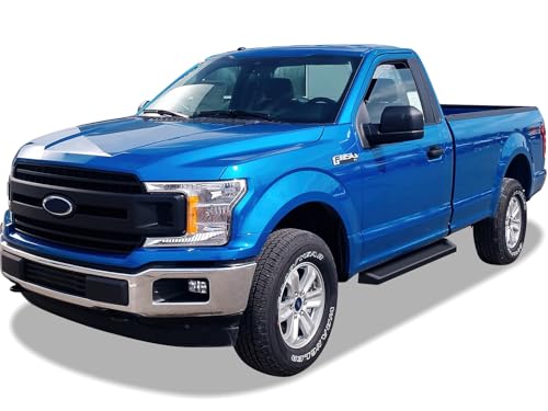 Estribos negros APS 6 pulg. para Ford F150 y F250 miniatura 6