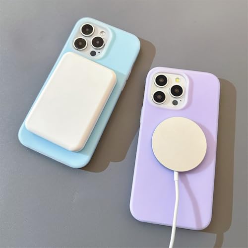 Coque iPhone 16 Pro silicone liquide bleu mat pour usage quotidien - 5