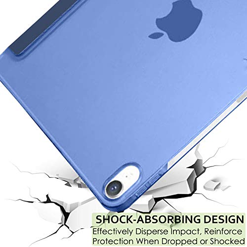 Image of DuraSafe Cases For iPad Mini 6 Gen 2021 8.3 [ Mini 6th Gen ] A2567 A2568 A2569 MK7M3HN /A MLWL3HN /A MK7R3HN /A MK7P3HN /A MLWR3HN /A MK7X3HN /A MK7V3HN /A MK893HN /A MK8E3HN /AiPad Cover Hard Back - Navy Blue