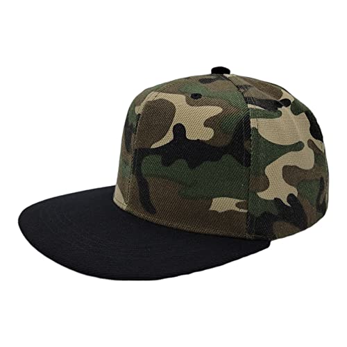 Kid's Youth Flat Bill Snapback Hat - Hip Hop Baseball Cap3