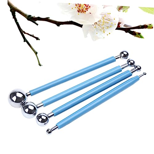4 Moldes Esféricos para Pastel Herramienta Metal miniatura 3