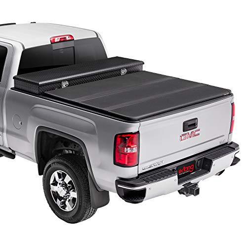 extang Solid Fold 2.0 Toolbox Hard Folding Truck Bed Tonneau Cover | 84653 | Fits 2020 - 2023 Chevy/GMC Silverado/Sierra, 2020 2500/3500HD (w/o factory side storage boxes) 6' 10" Bed (82.2") #1