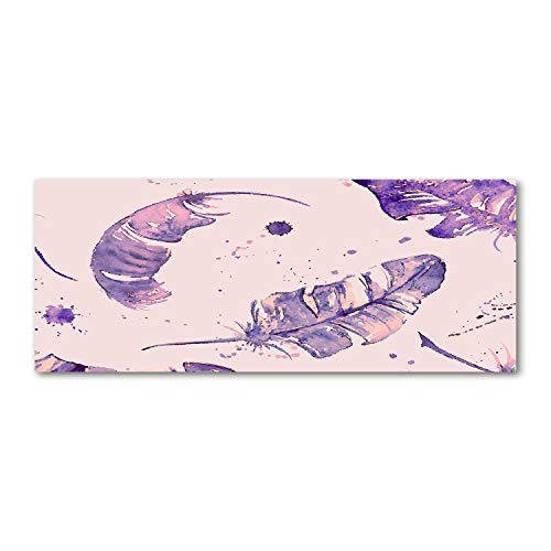 Fond de hotte en verre violet Tulup pour sublimer l'ambiance de votre cuisine ouverte