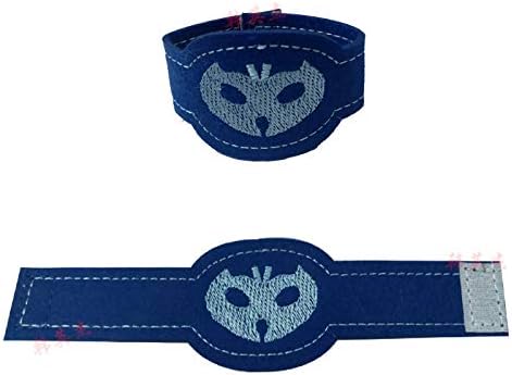 Vista 8 de Maribus-FL - Capas y máscaras de superhéroe para niños - Capas de satén y máscaras de fieltro para niños y niñas