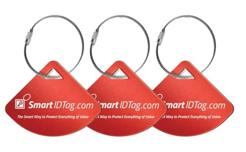 Dynotag® Express Series Solid Metal Web Enabled Smart Bag Tag ID ...