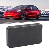 Kivivaka per Tesla Model 3 Y HUD Head Up Display Speed Power Monitor 2019-2024 Dashboard Projector B