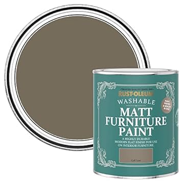 Rust-Oleum Light Brown Furniture Paint in Matt Finish - Café Luxe 750ml