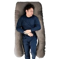Amazon｜ハグモッチ ラージ® 正規品 抱き枕 『男性も使いやすいロング