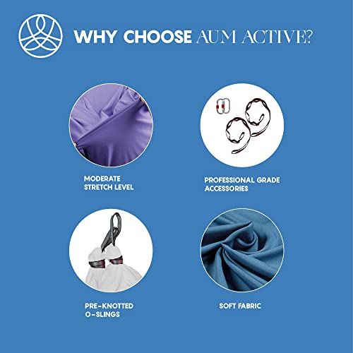 Aum Active 43528-151000 Aerial Yoga Hammock - Durable Aerial Silk thumb #3