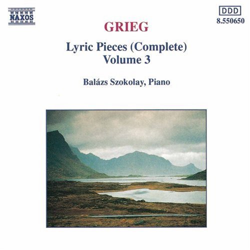 Lyric Pieces 3 [Audio CD] Grieg and Szokolay