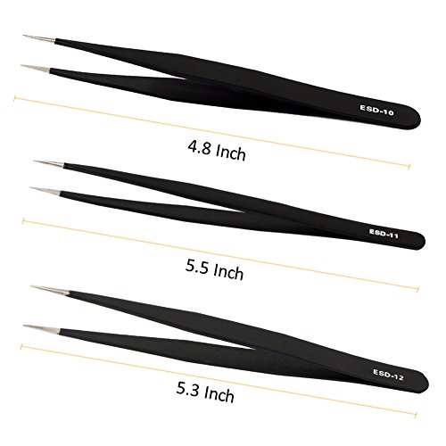 Shintop pinzette ESD - Pinzette antistatiche