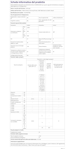 Samsung RL38T607BB1/EF Frigorifero Doppia Porta - 9