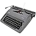 Manual typewriter gray