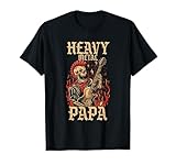 Heavy Metal Papa | Metalhead Dad | Papá Día del Padre Camiseta