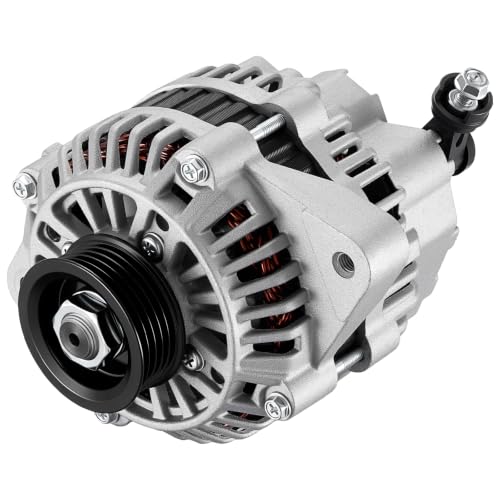 Image of BDFHYK 75A Alternator for Chevrolet Tracker 2.0L L4 1999-2003, 13781 | For Suzuki Vitara 1999-2003, 12V, Clockwise Rotation, 5-Groove, Internal Fan, Internal Regulator