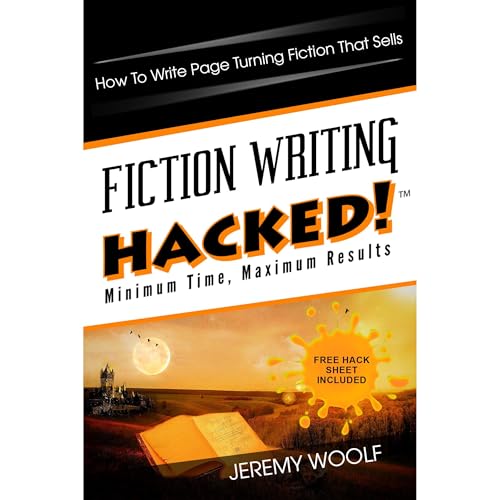 Fiction Writing Hacked! Audiolibro Por Jeremy Woolf arte de portada