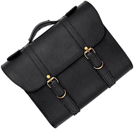 Bike Back seat Square Saddle Bag Waterproof Rectangle Side SaddleBag Black for RE Standard Bullet 500 EFI