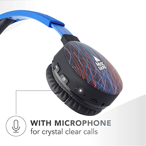 Music Sound - Cuffie Bluetooth con archetto