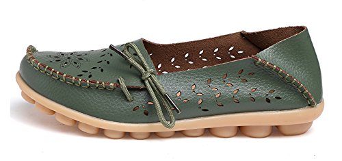 Image of VenusCelia Women's Breathable Comfort Walking Office Flat Loafer