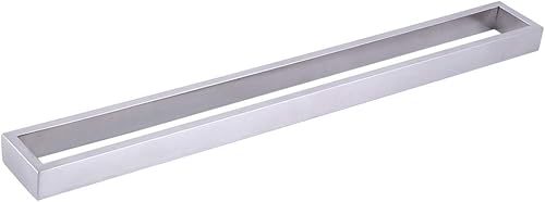 Miniatura 1 de NANA kimzcn - Organizador de toallas para baño 240in diseño cuadrado de acero inoxidable SUS 304 acabado cepillado