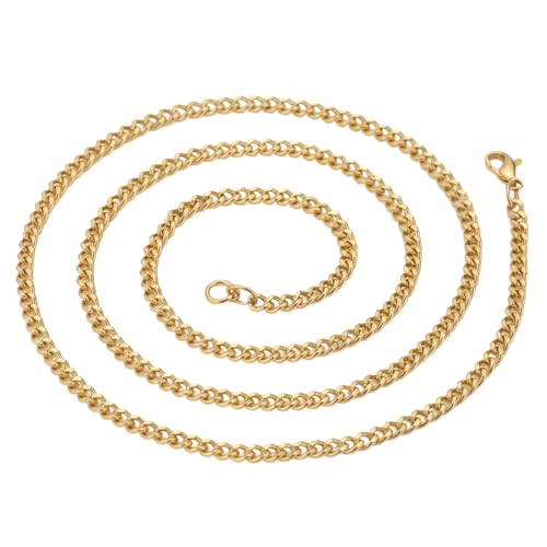 Image of Peora Stainless Steel Necklace Chain Men's Jewellery Gift for Him