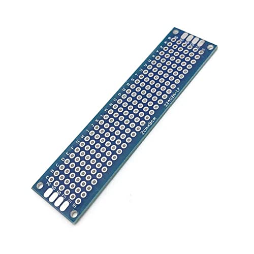 FR4 delikli elektronik prototip kartı, 2x8 cm, 06X28 Pcb