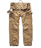Surplus Raw Vintage Premium Herren Cargo Hose, beige, L