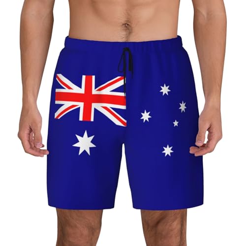 Short de bain homme australien contre la chaleur : un vêtement de plage respirant et léger
