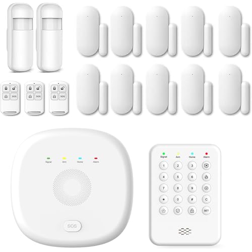 Wireless Home Security System with App Alerts