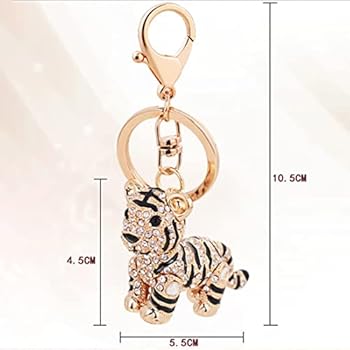 Amazon.co.jp: [chengcheng] 虎 キーホルダー 可愛い 干支 とら 寅年