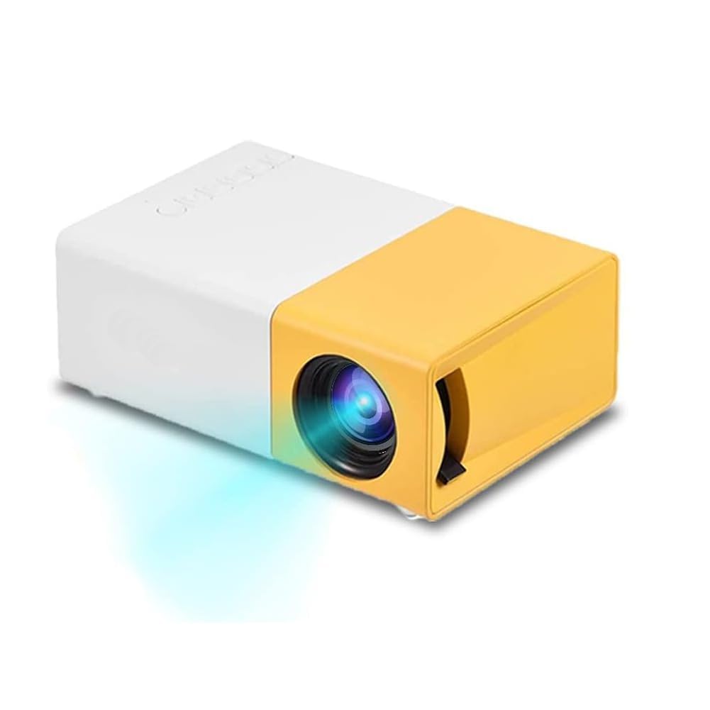 EXOMOON Smart Projector, Portable LED Mini Projector, 24-60 inches Home Theater, Video Projector, Suitable for Outdoor Recreation and Home Theaters