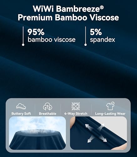 Image of WiWi Viscose from Bamboo Pajamas Set for Women Super Soft Short Sleeve Cooling Summer Plus Size Pjs Sets Sleepwear S-4X
