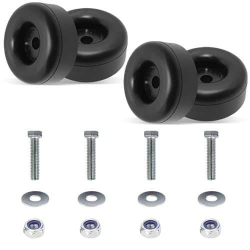 4-Pack Universal Heavy Duty Rubber Anti-Vibration Feet (1x2.5 Inc...